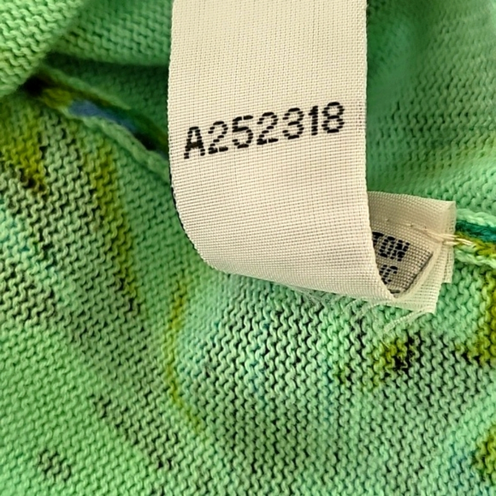 Bob Mackie Wearable Art Cardigan Sweater Size Xxs - image 8